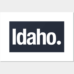 Idaho. Posters and Art